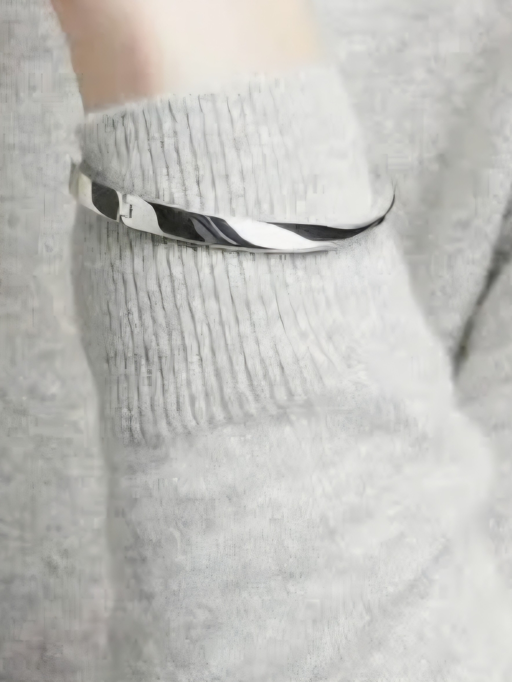 kate spade Silver Twist Bangle Bracelet